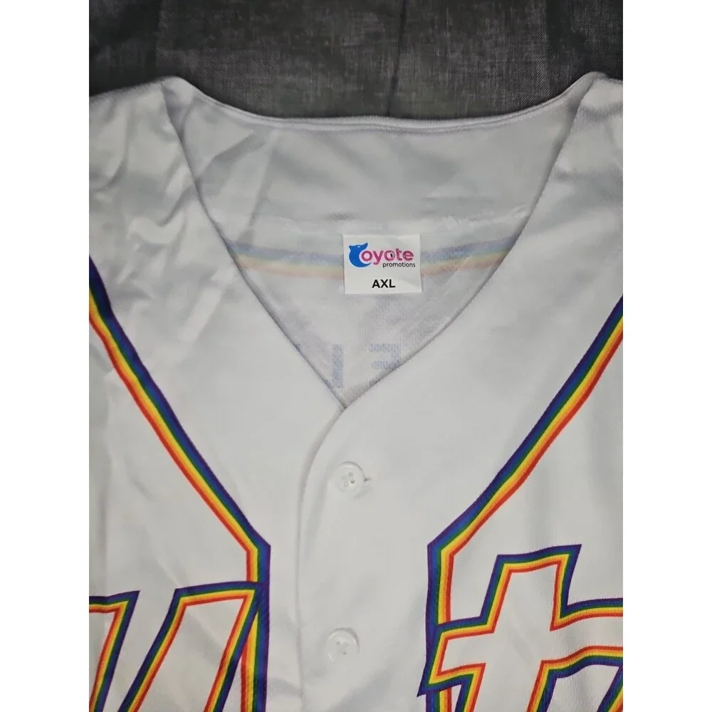 2026 JERSEY AXL SGA RAINBOW PRIDE NIGHT GAY LBGTQ NY METS NEW YORK TANK TOP